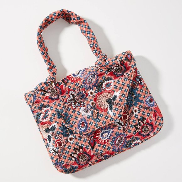 Anthropologie Handbags - Anthropologie Darren Embroidered Clutch